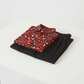 2 piece girls set design top flowers skirt