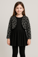 Girls cardian top pajama velvet set