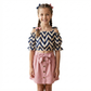 1 piece girls shirt short set cotton soft summer