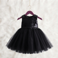 Birthday frock black sequence