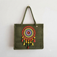New style bag with embroidery patch
