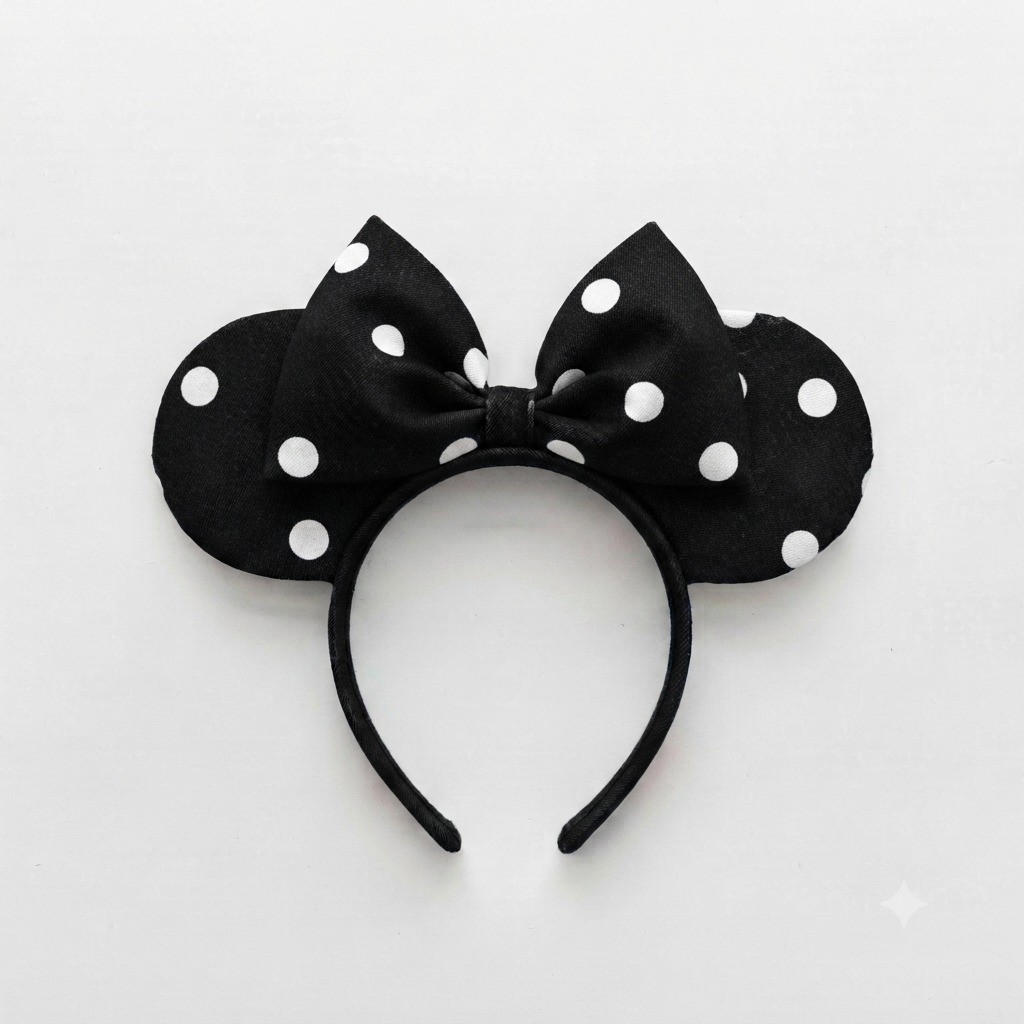 Mickey Mouse head band for girls