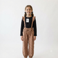 Girls summer  polka dots jumpsuit with top
