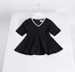 Printed net top frock short length
