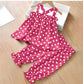 2 piece top pajama cute girls