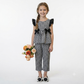 2 piece girls shirt pajama set cotton soft summer