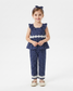 Girls frock pajama cotton set