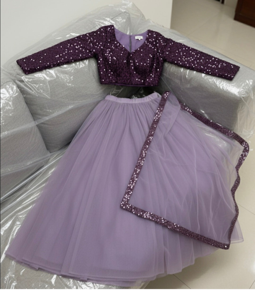 3 piece lehngha party wear