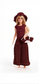 Dolls clothes knitted hat purse jumpsuit