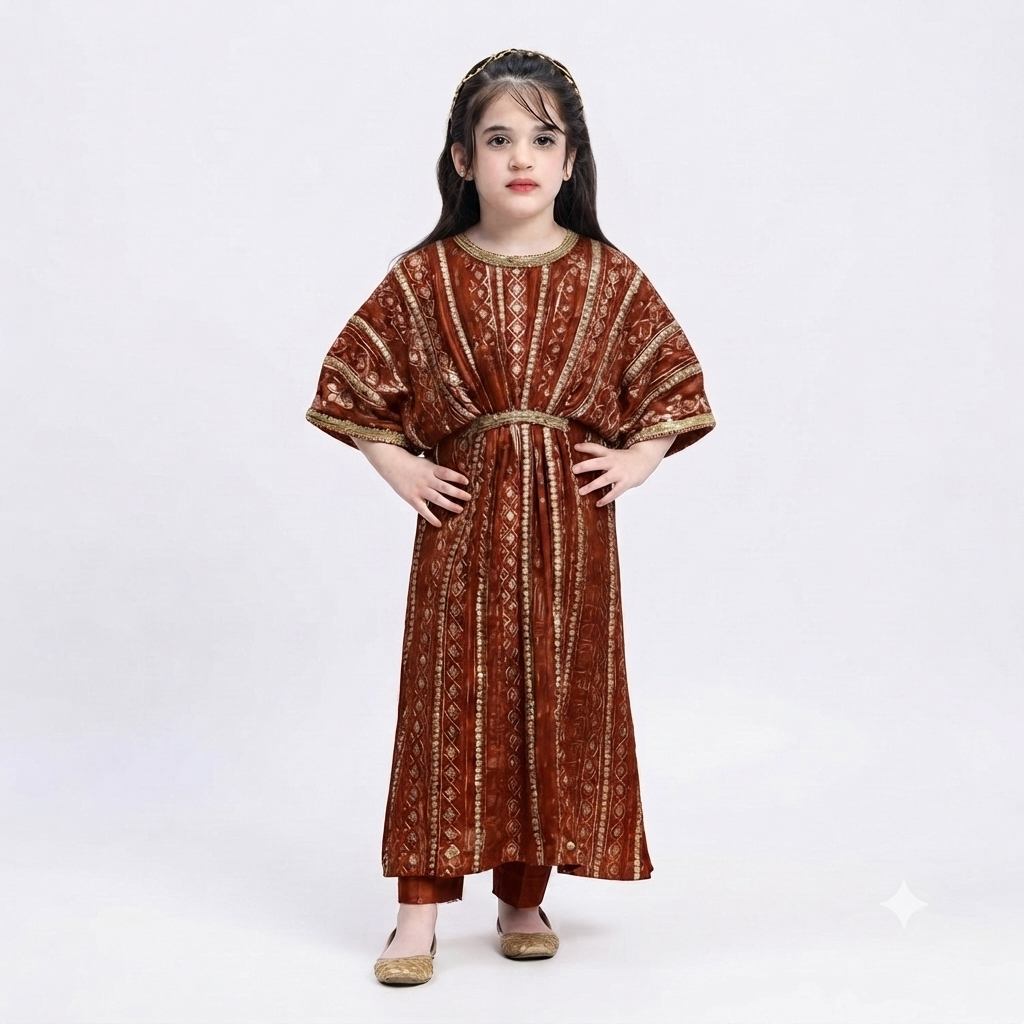 2 piece girls shirt pajama