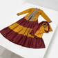 3 piece set skirt top dupata