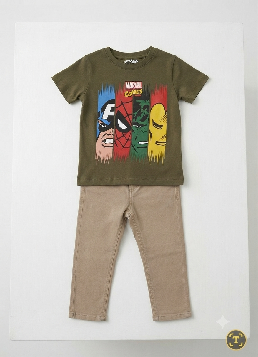 Comic character boys top