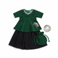 1 piece girls  design top frock