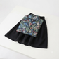 2 piece girls set design top flowers skirt