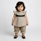 2 piece girls shirt short set cotton soft summer