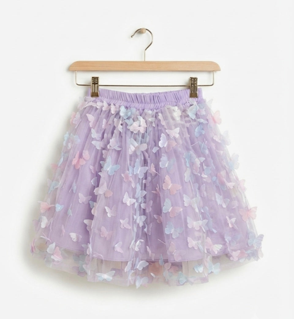 One piece 3d butterfly skirt