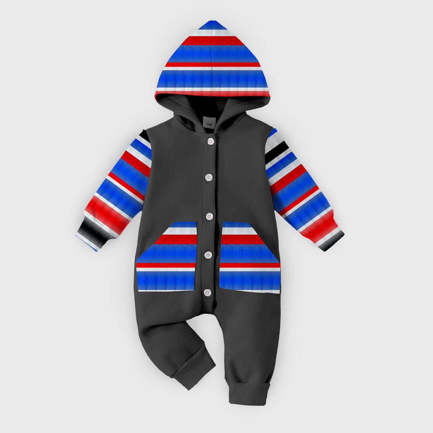 Baby Toddlers Hooded Romper