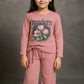 Cute winter Style Girls top pajama set