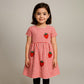 1 piece girls check frock cotton soft summer